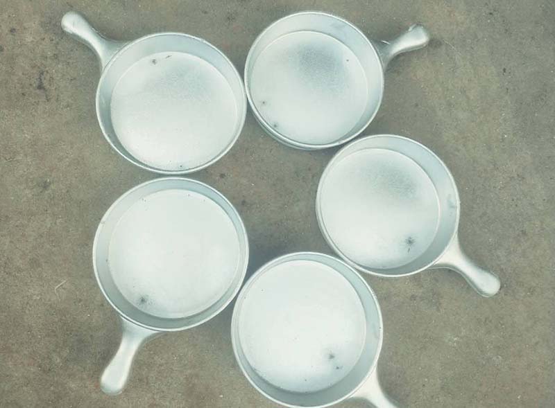 荆州铝制小奶锅平底锅