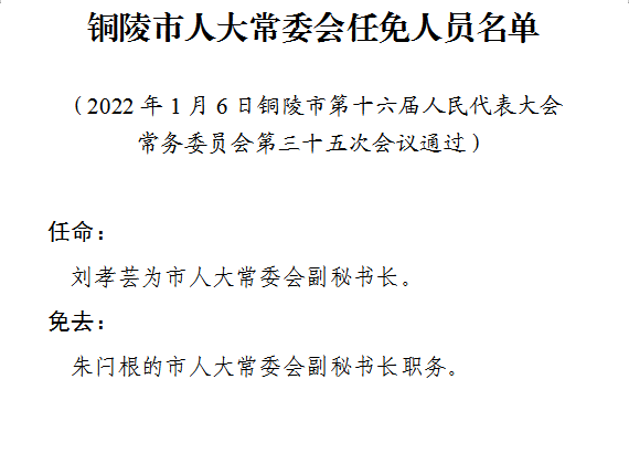 铜陵市劳动和社会保障局人事任命引领未来变革之路